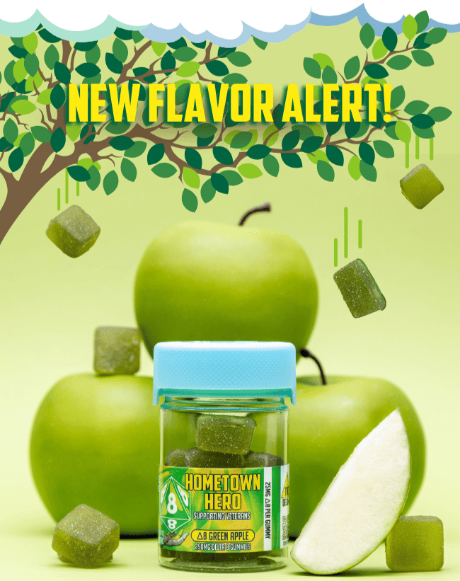 Green Apple Flavor Gummy Launch Email Hometown Hero